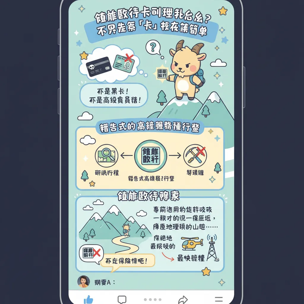 嶺峯獨行卡到底是什麼？不只是張「卡」那麼簡單