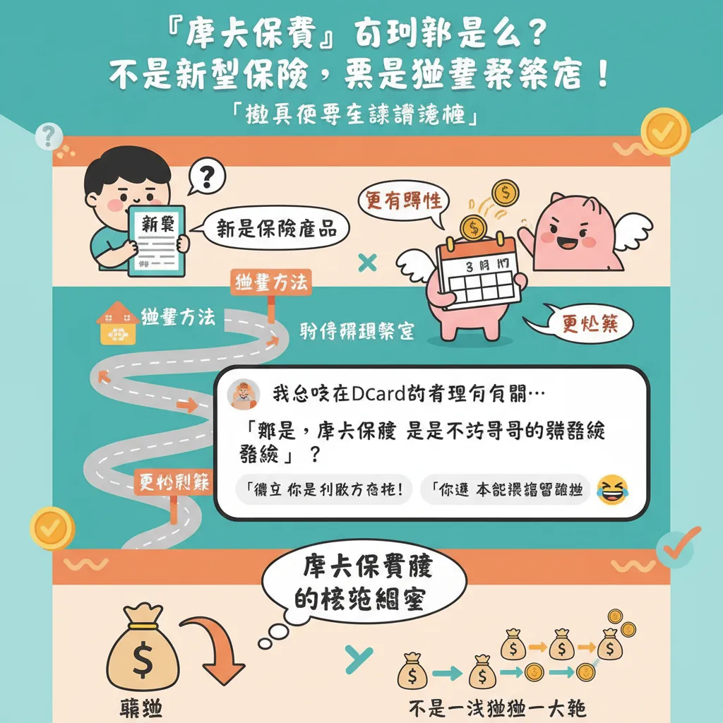 「珀卡保費」到底是什麼？不是新型保險，而是繳費策略！