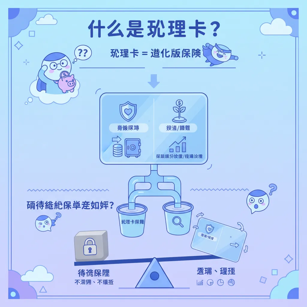 什麼是琉璃卡？它和傳統保單有什麼不同？