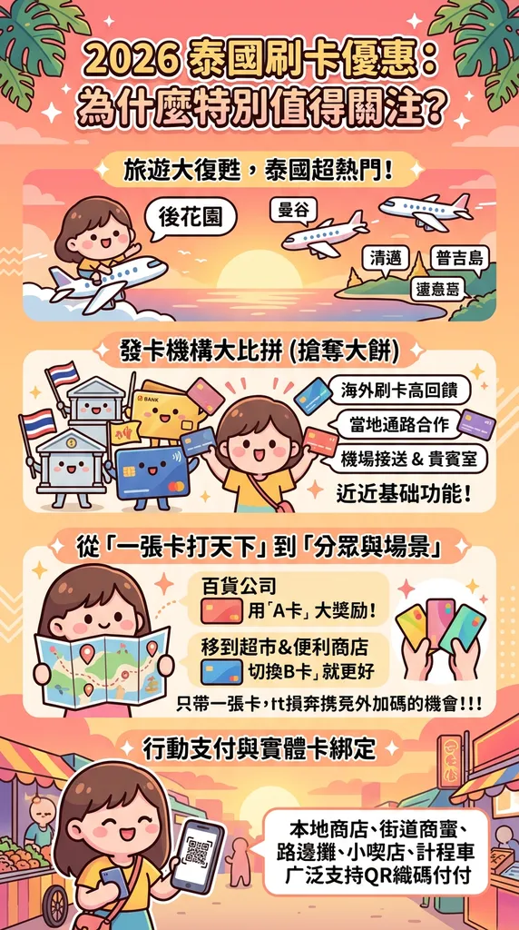 為什麼泰國刷卡優惠在2026年特別值得關注？