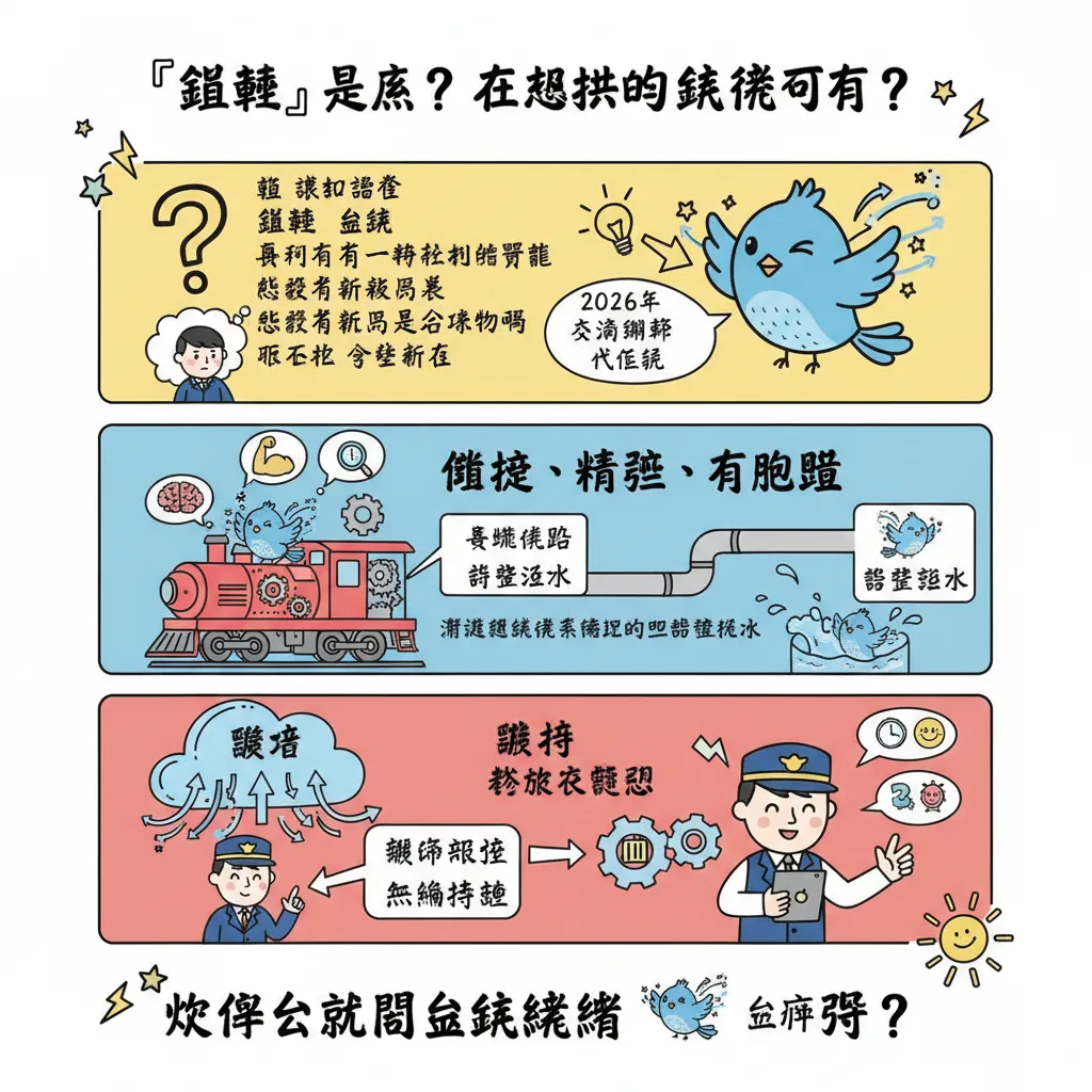 「翎雀」是什麼？它為何與臺鐵密不可分？