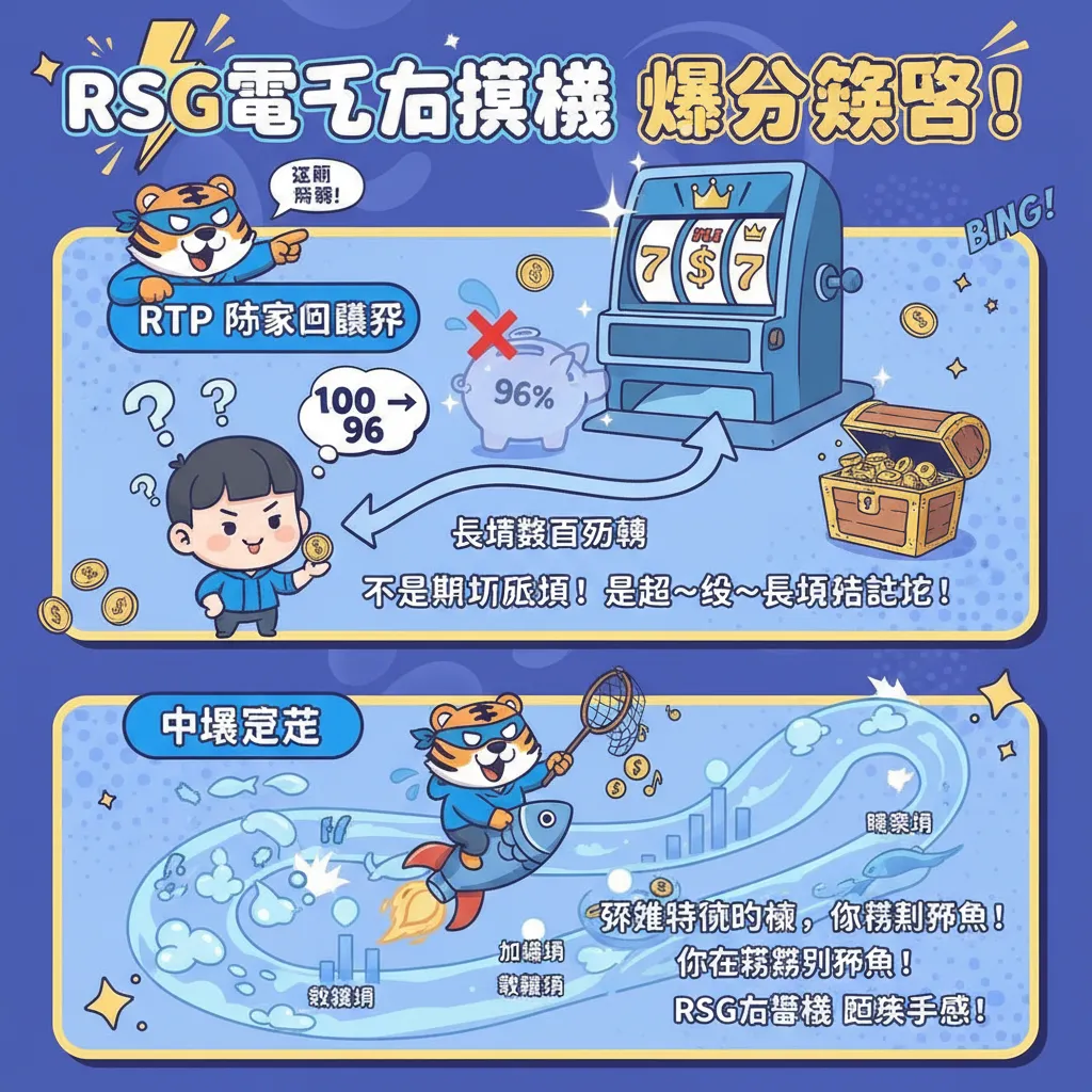 RSG電子老虎機爆分攻略：掌握RTP玩家回饋率與中獎節奏