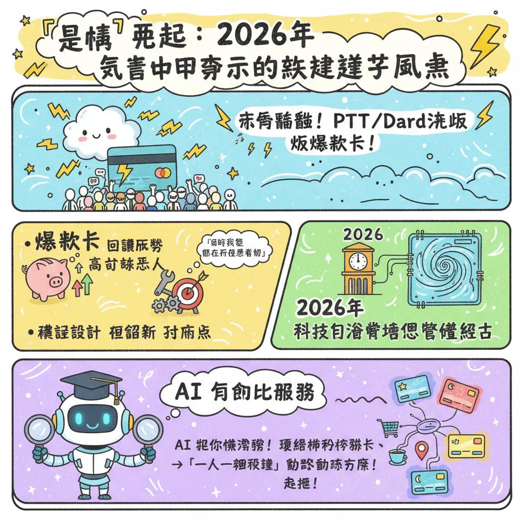 「雷鳴」再起：2026年信用卡市場的關鍵字風暴