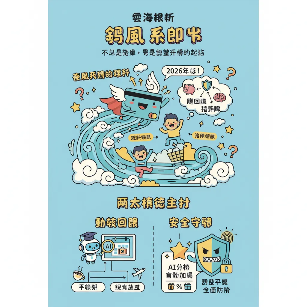 「颺風」信用卡的核心精神：不只是消費，更是智慧財務的起點