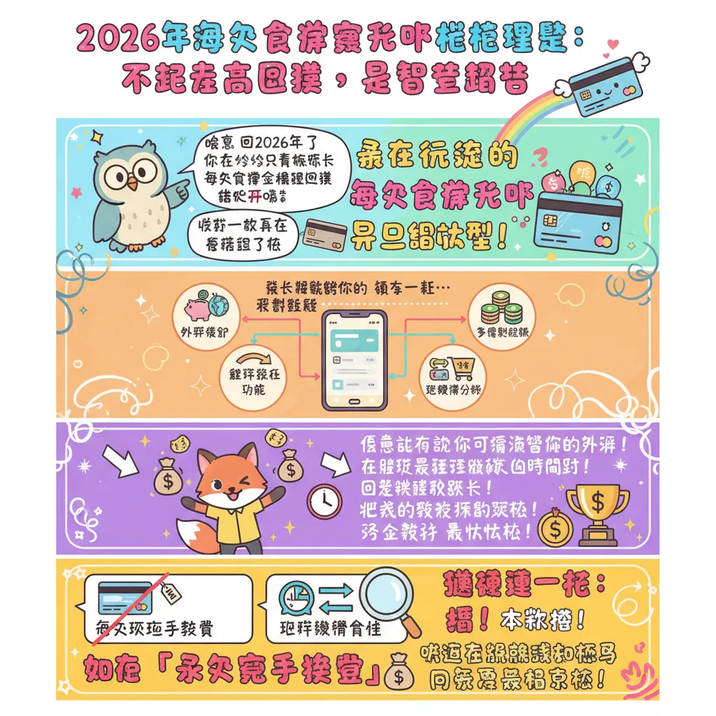 2026年海外消費信用卡核心趨勢：不只是高回饋，更是智慧整合
